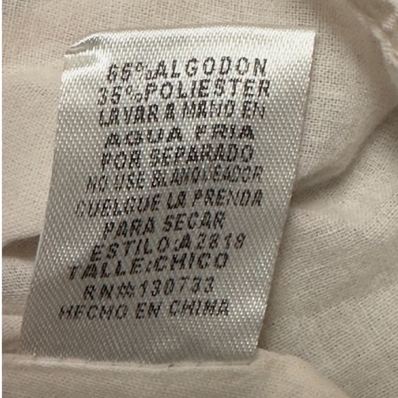 Umgee Ivory Embroidered Boho Dress S Cottagecore Floral Lace Gauze - Picture 5 of 8